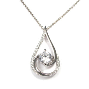 photo of N5499 Diamond Pendants-Chain not included  (.14t.w.)