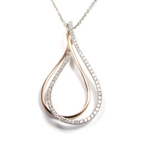 photo of N8382 Diamond Pendants-Chain not included (.27t.w.)