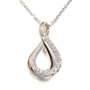 photo of N8382XWY Diamond Pendants-Chain not included (.16t.w.)
