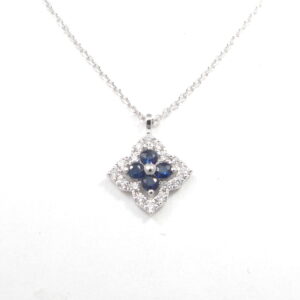 photo of N1808SA Sapphire Necklace (.06, .13SA)