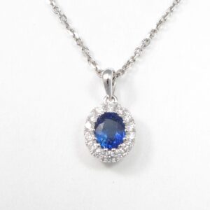 photo of N5508SA Sapphire Pendant only - No chain (.12,.46SA)