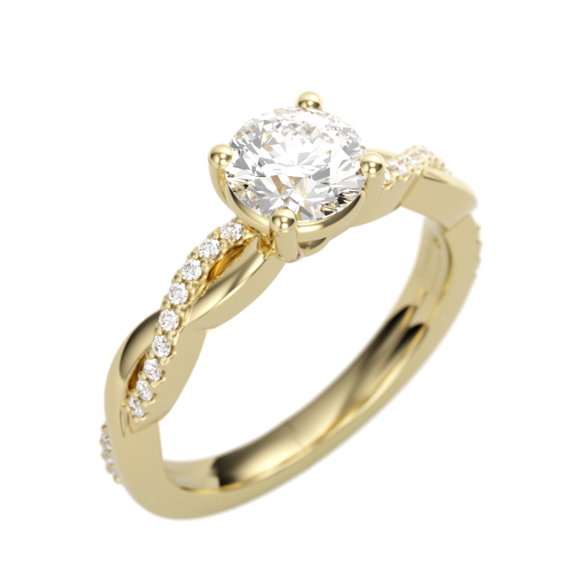 14k Yellow Gold