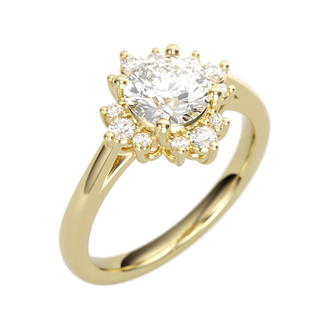 14k Yellow Gold