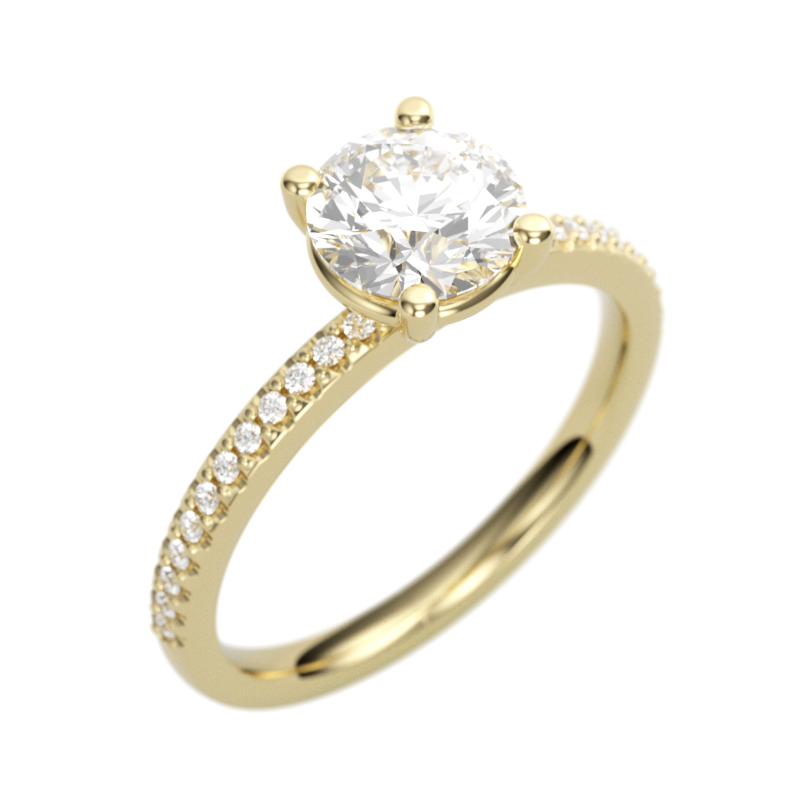 14k Yellow Gold