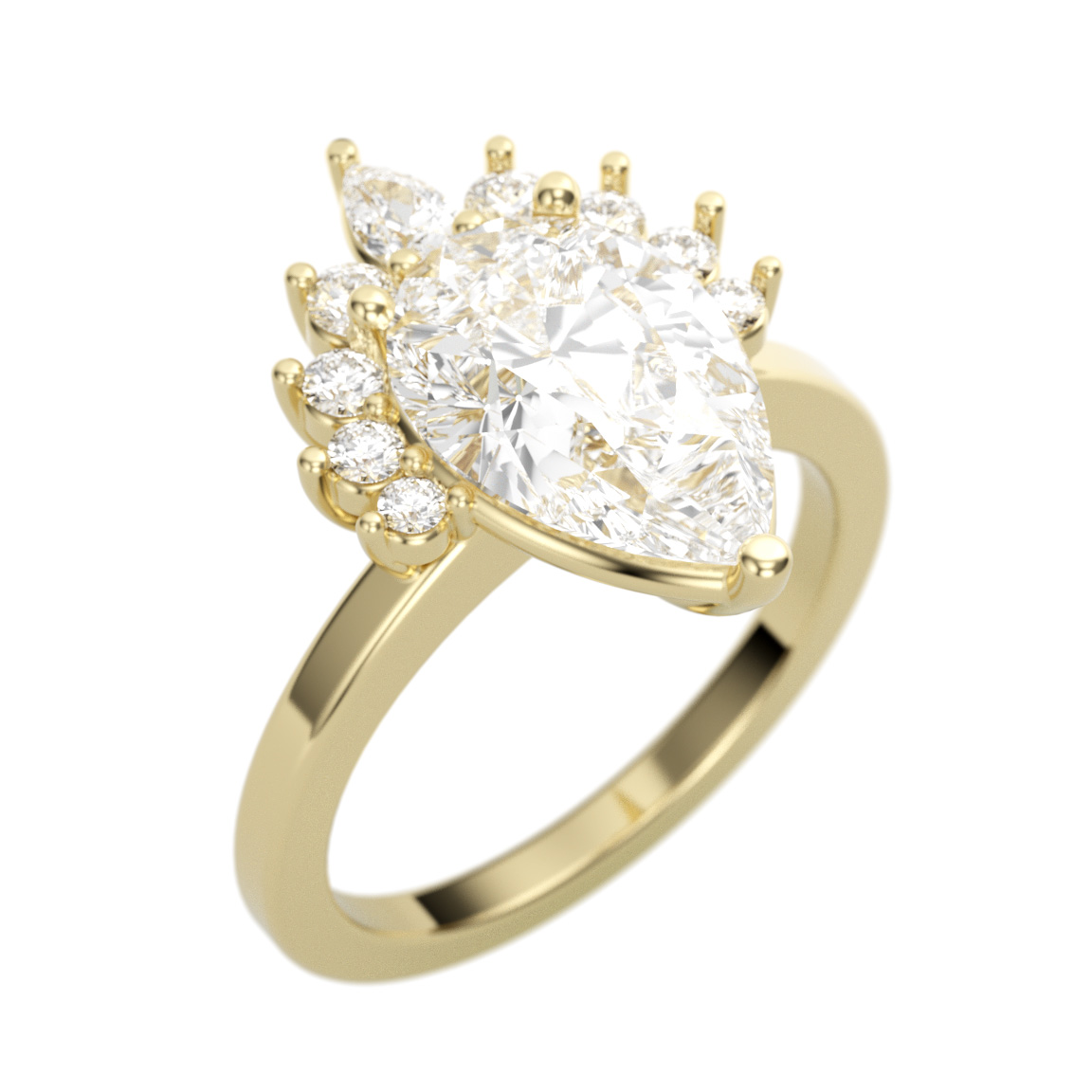 14k Yellow Gold